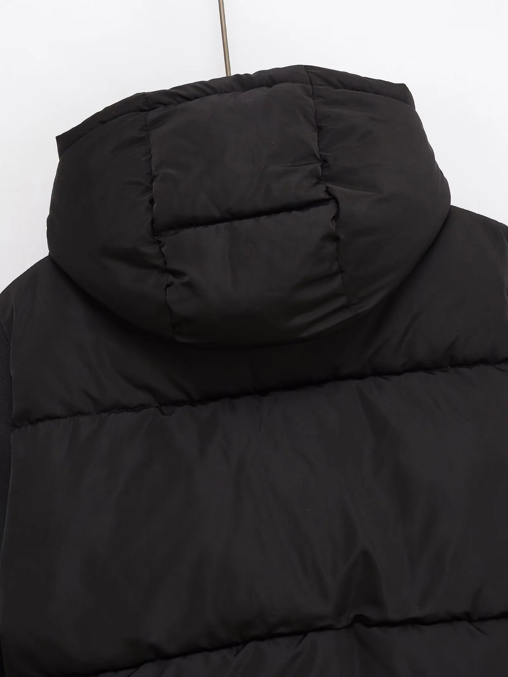 Slim Stretch Hooded Cotton Coat