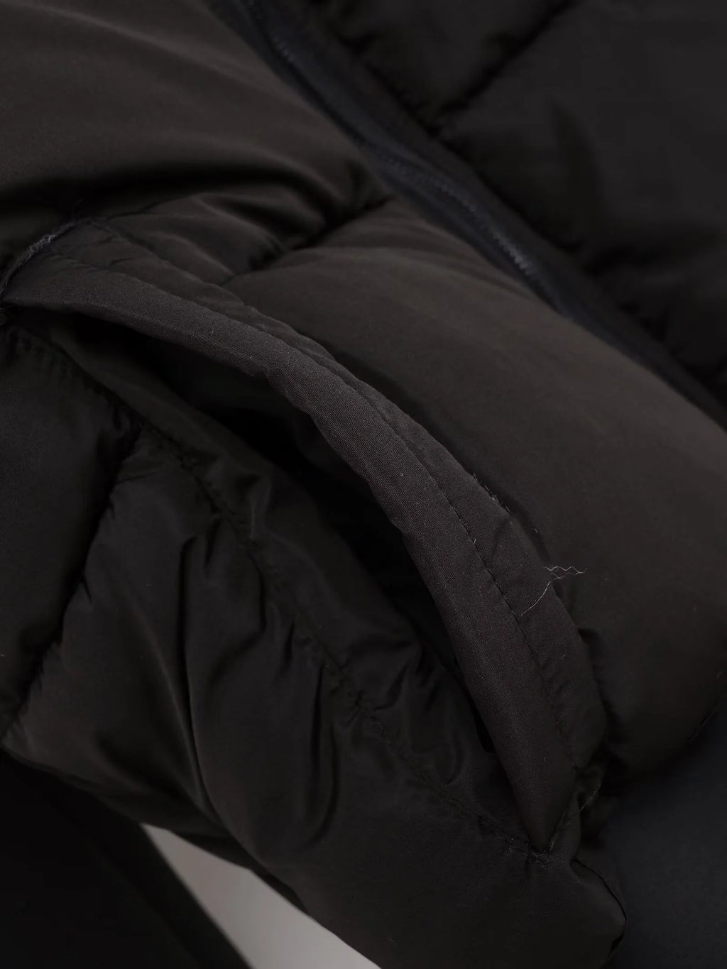 Slim Stretch Hooded Cotton Coat